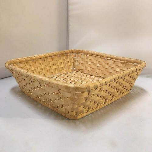 Woven wood splint - wood, basket
